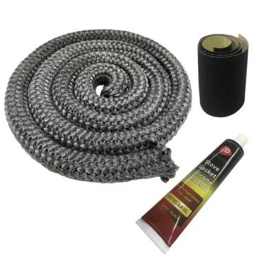 Imagem de Kit de junta de fogão a lenha Protalwell de 2,5 cm de alta temperatura