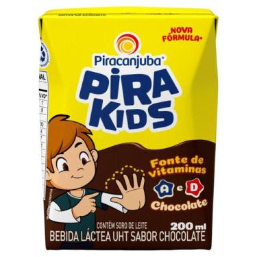 Imagem de Bebida Láctea Pirakids Sabor Chocolate Piracanjuba 200ml