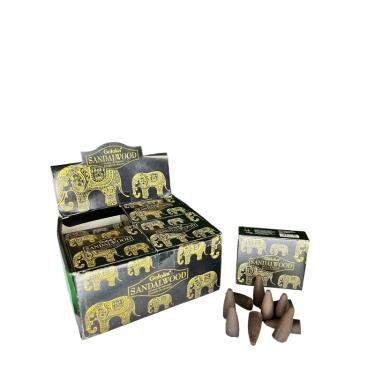 Imagem de Incensos Cascata Goloka Sândalo 120 unidades