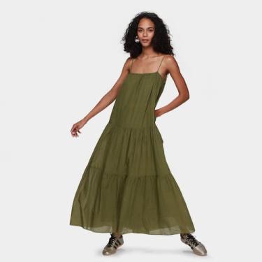 Imagem de Vestido Farm Marias Feminino, Verde, M