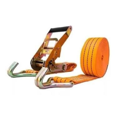 Imagem de Cinta de Amarração Com Catraca - 9 Metros Para 3 Toneladas Com Gancho - JST