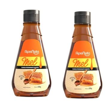 Imagem de Mel 100% Natural Silvestre, 2 Frascos 500g, 1 KG, Apisnutri