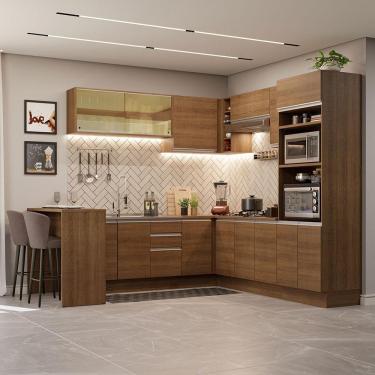 Imagem de Cozinha Completa 504001 Com Armário E Bancada RusticRustic