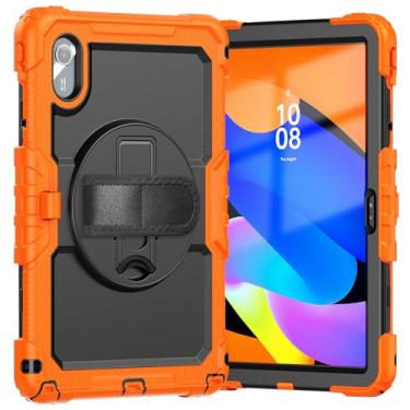 Imagem de Capa de tablet para Lenovo Tab M11 (TB-330FU/TB-330XU) Capa de proteção à prova de quedas de 11 polegadas com suporte de rotação de 360° e alça [suporte de caneta] e protetor de tela/K11/Xiaoxin Pad