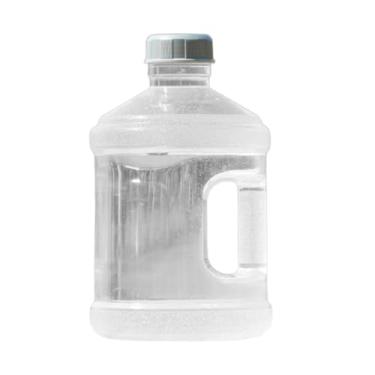 Imagem de harayaa Garrafa dispensadora de água, recipiente para armazenamento de água com alça, balde transparente de grande capacidade, jarra para, cozinha, 18.3 Cm X 18.3 Cm X