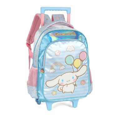 Imagem de Mochila de Rodinhas Cinnamoroll Luxcel – Sanrio Oficial