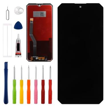 Imagem de Vvsialeek Novo conjunto de digitalizador de tela sensível ao toque LCD compatível com Oukitel WP36 [6,5 polegadas] com ferramentas de reparo - com funcionalidade de impressão digital