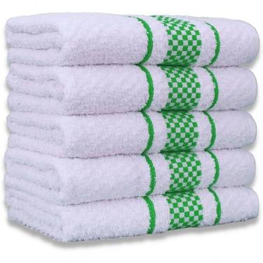 Imagem de Kit 5 Pano De Prato Super Luxo Atoalhado Premium Gourmet Beka - Verde