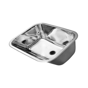 Imagem de Tanque Docol Monobloco 017041ch 55x45 Inox Alto Brilho