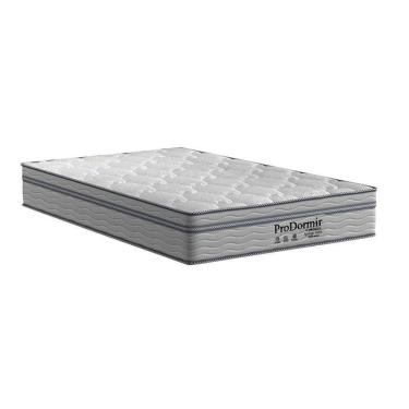 Imagem de Colchão Solteiro Molas Ensacadas Springs Luxo Euro Pillow Gray (88x188x28)