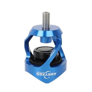 Imagem de SHARROW Kit de estabilizador de arco para arco e flecha, barra de equilíbrio, amortecedor, universal 5/16, rosca para acessórios de arco recurvo composto (azul)