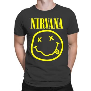 Imagem de Camiseta Unissex  Lendas Do Rock And Roll  Nirvana - Shimai, GG