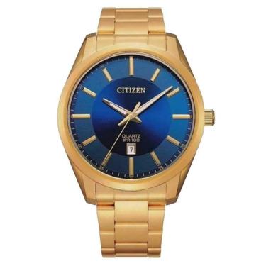 Imagem de Relógio Masculino Citizen Analogico TZ20204A - Dourado-Masculino