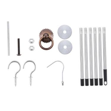 Imagem de Stgfyxgs Kit de de Descida de Escada, Gancho de Reposição para Cabo, Extensão para Ferramenta Profissional Doméstica, Haste de tração de 2,4 m