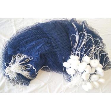 Imagem de Arrastão 12 mm , 30 metros com funil , camarão peixe piaba lambari  - 