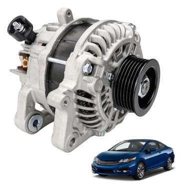 Imagem de Alternador 11537 para Honda Civic HR-V Acura ILX 2012 2013 2014 2015 2016 2017 2018 AHGA81 A5TJ0191 A5TJ0191ZC A5TJ0191ZE