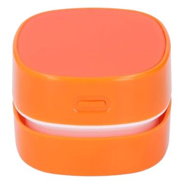 Imagem de aqxreight Aspirador de pó de Mesa Mini Varredor de Poeira de Mesa Economia de Energia Design Giratório Sem Fio para Limpar Migalhas de Cabelo Teclado de Computador para e Não Conectar Feito para