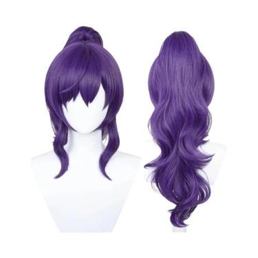 Imagem de Peruca De Fantasia De Anime Feminina Asahina Mafuyu Project Sekai Colo