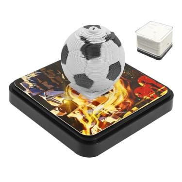 Imagem de Calendário 3D 2026, calendário criativo com luz LED, gerenciamento eficiente de tempo, calendário de mesa 3D, alívio de estresse para escritório em casa, baterias de mesa não incluídas (bola de