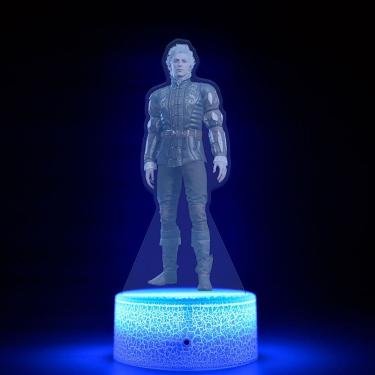 Imagem de Lâmpada de ilusão 3D Night Light Baldurs Gates Anime Decor