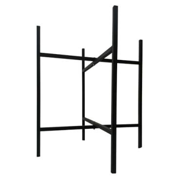 Imagem de Pé De Mesa Buffet Base Dobrável P/Mesa De Buffet E Salão De Festas Preto