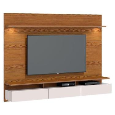 Imagem de Painel para TV Home Suspenso Decore 2.2 Freijó Off White - Imcal