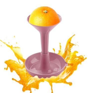 Imagem de Espremedor manual, espremedor de frutas, Espremedor manual de cozinha para limão, Alargador multifuncional de prensa rotativa, espremedor de frutas manual para frutas cítricas, limão, limão, romã