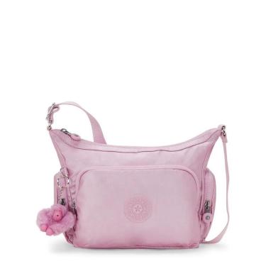 Imagem de Bolsa Kipling Gabb S Metallic Lilac-Feminino
