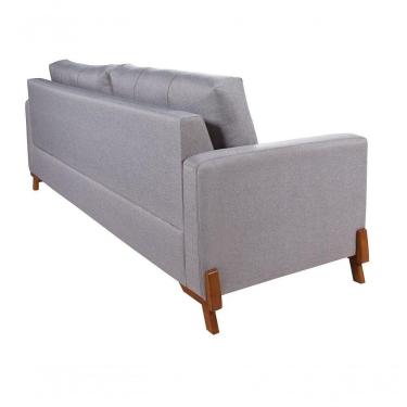 Imagem de Sofá Maldivas 1,70 Linho Fixo Base Madeira Living Império Linho 199