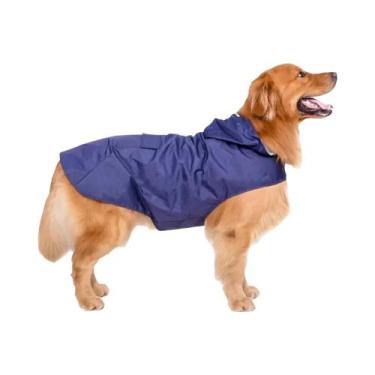 Imagem de Capa De Chuva Refletiva Impermeável Para Cães, 9 Tamanhos, Pequeno, Mé