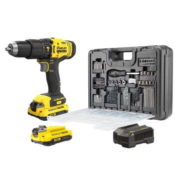 Imagem de Paraf. Furad. Impacto 20V SCD712D2KA C Acessórios Stanley