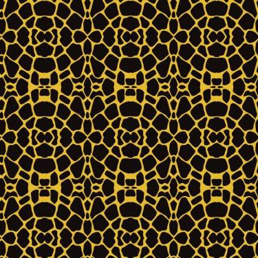 Imagem de Papel De Parede Adesivo Textura Amarelo E Preto Decorativo