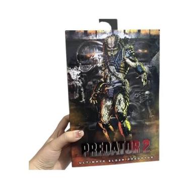 Imagem de Figura De Ação LED Elder Predator Alien Hunter NECA Edição Predator VS