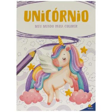 Imagem de Livro - Meu Mundo para colorir: Unicórnios