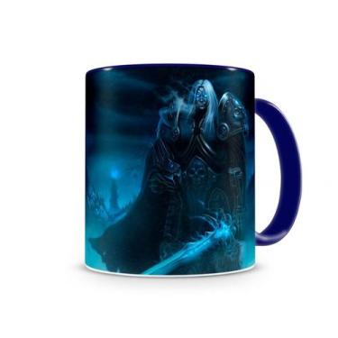Imagem de Caneca World Of Warcraft Artha III Azul - Starnerd