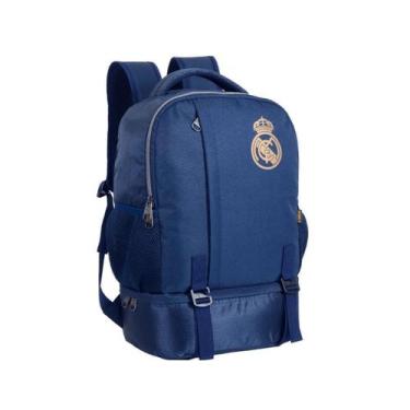 Imagem de Mochila De Costas Esportiva Real Madrid Porta Tênis - Xeryus