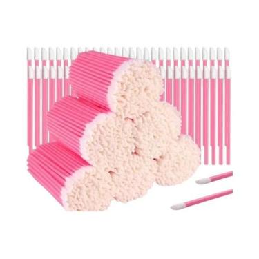 Imagem de 100PCS Pincéis Descartáveis Para Lábios, Aplicadores De Brilho Labial 