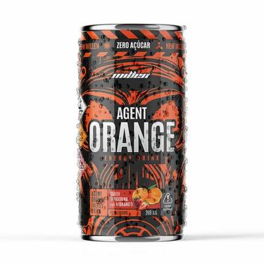 Imagem de Agent Orange Energy Drink - 269ml Tangerina Com Morango - New Millen-Masculino