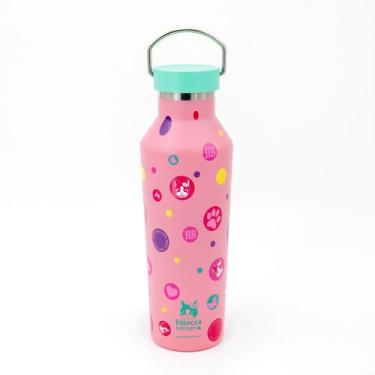 Imagem de Garrafa Térmica Feminina Rebecca Bonbon Oficial 500ml, Rosa