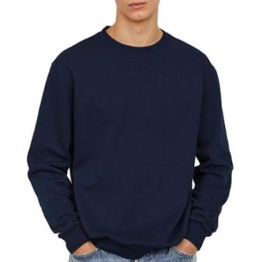 Imagem de Moletom Masculino Feminino Unissex Agasalho De Frio Flanelado por dentro-Masculino