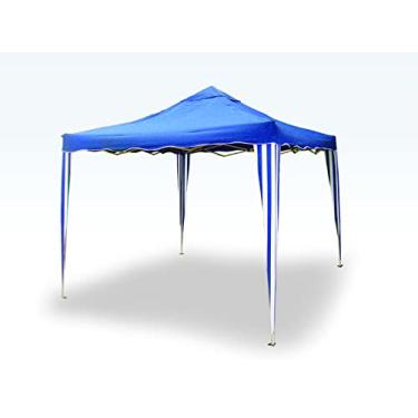 Imagem de Tenda Gazebo Barraca Articulada Chalesco 3x3: Proteção UV e Conforto para Praia, Campo e Camping