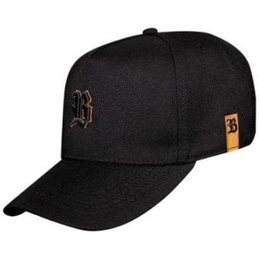 Imagem de Boné Blck Masculino Original Aba Curva Básico Contorno-Masculino
