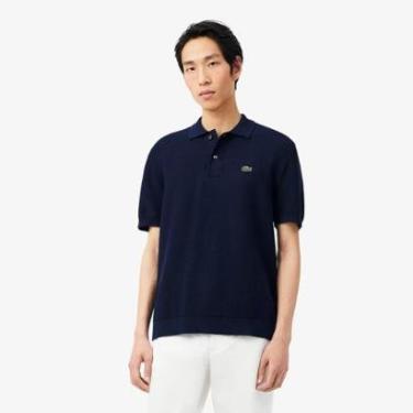 Imagem de Camisa Polo Lacoste Em Malha De Caimento Clássico Masculina-Masculino