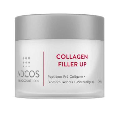Imagem de Creme Anti-Idade Facial Adcos Collagen Filler Up, 50g