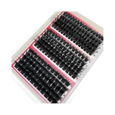 Imagem de Cachos De Cílios Naturais Volumosos E Espessos De 15 Fileiras 60D-160D