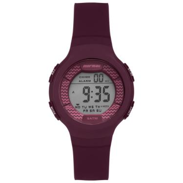 Imagem de Relógio Mormaii Feminino Ref: Molcdaawn/8n Esportivo Digital Vinho
