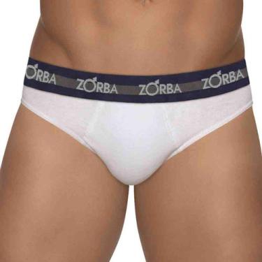 Imagem de Cueca Zorba Slip Max - 0764, Branco, GG