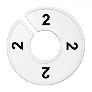 Imagem de Separador Para Cabide, Transparente Impressão - Central, 2