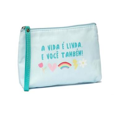 Imagem de Necessaire Florie - Bolsinha - A vida é linda e você também