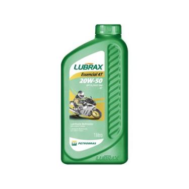 Imagem de Óleo de Motor 20w50 Mineral de Moto Petrobrás - Lubrax Essencial 4T 1L